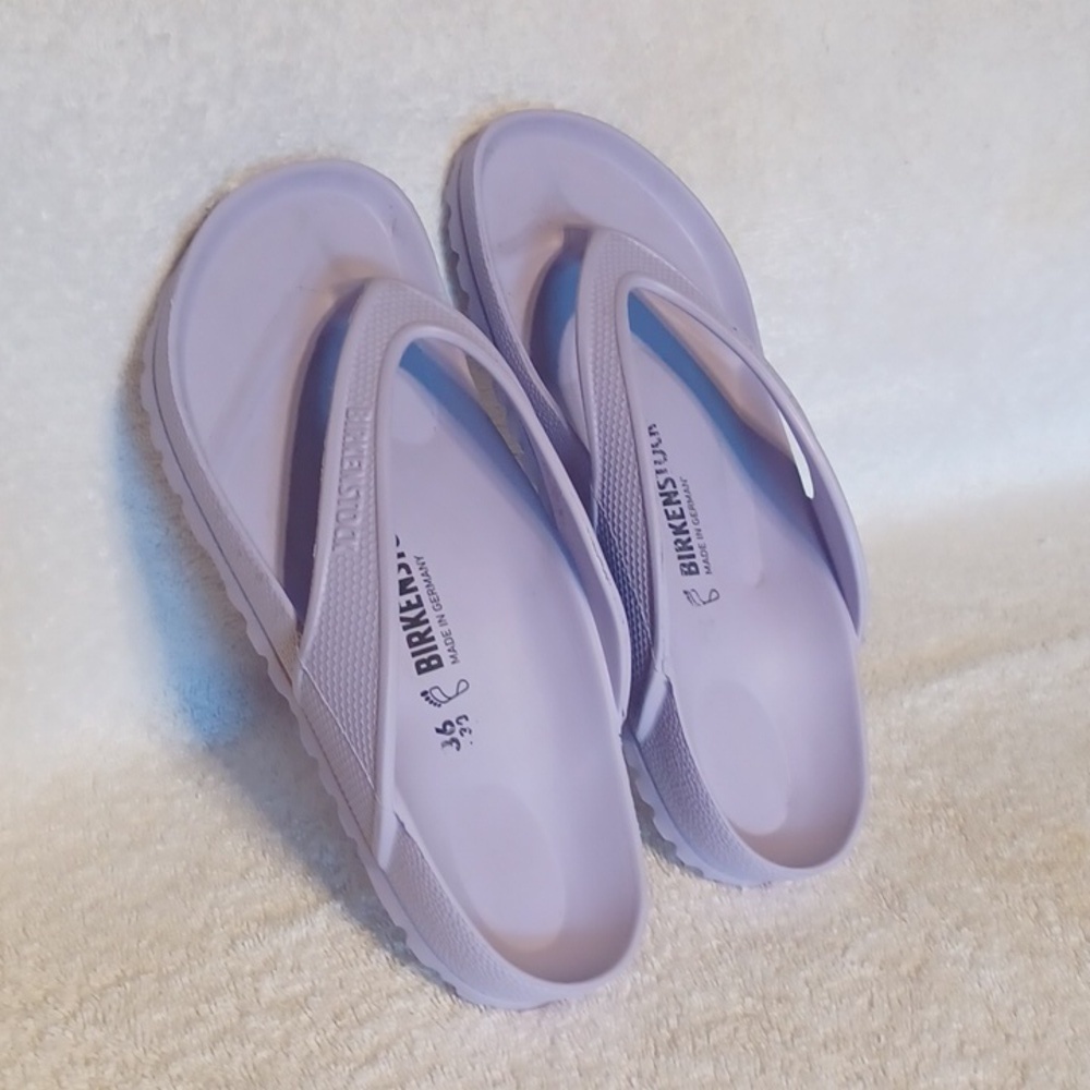 Birkenstock Slip-on Honolulu Eva flip flops women's size 36 lavender col…